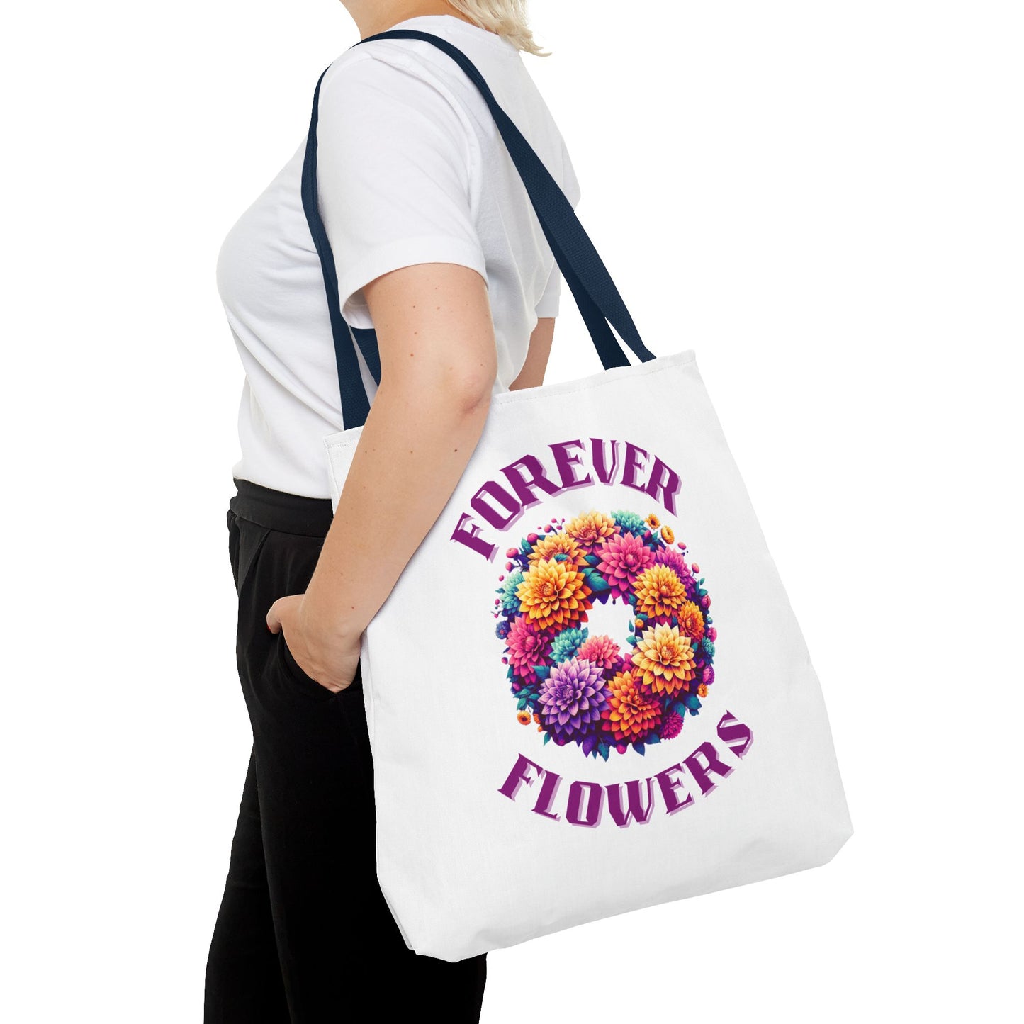 Tote Bag Large, Reef of Dreams, Various Handle Colors