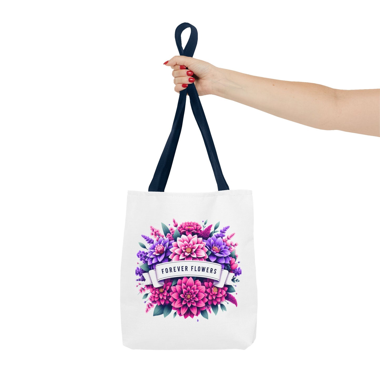 Tote Bag Small, Lavender Blush, Various Handle Colors