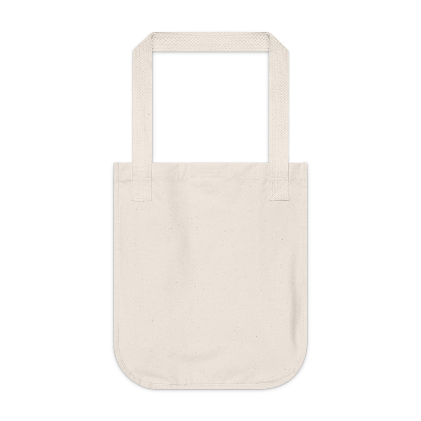 The Love Joy Gratitude Harmony Ring Organic Tote Bag | Orchid Collection Love Joy Gratitude