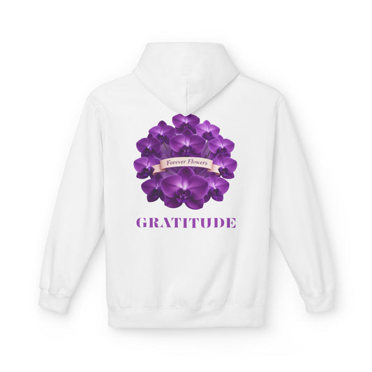 The Lots of Gratitude Hoodie | Orchid Collection Love Joy Gratitude