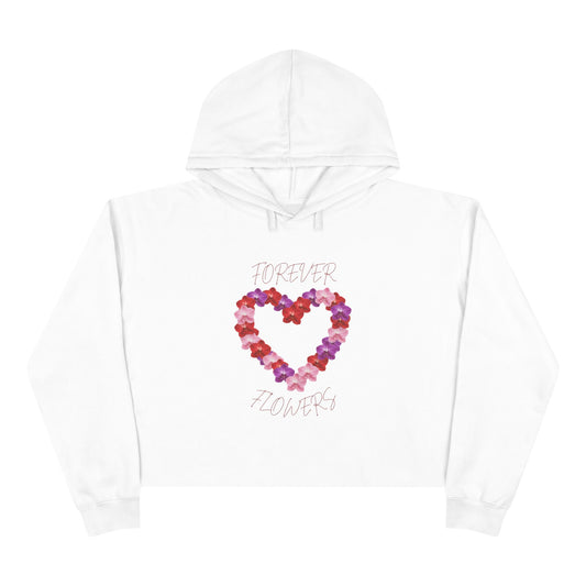 The Heart of All Things Cropped Hoodie | Orchid Collection Love Joy Gratitude